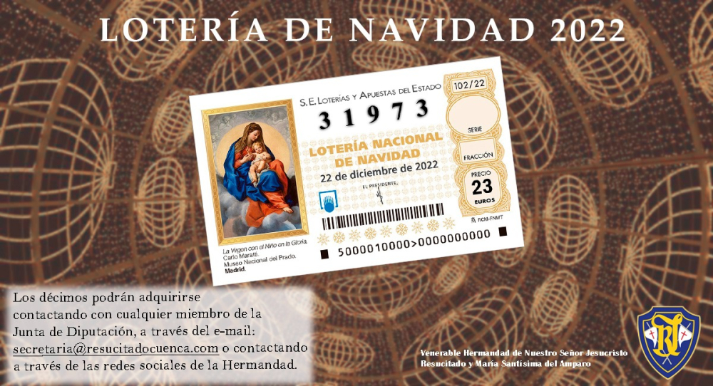 A LA VENTA LA LOTERÍA DE NAVIDAD