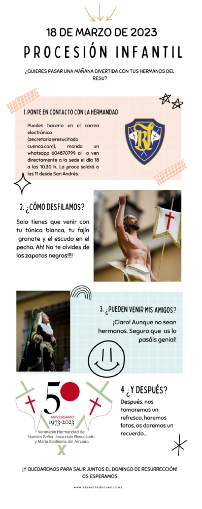 PROCESIÓN INFANTIL 2023