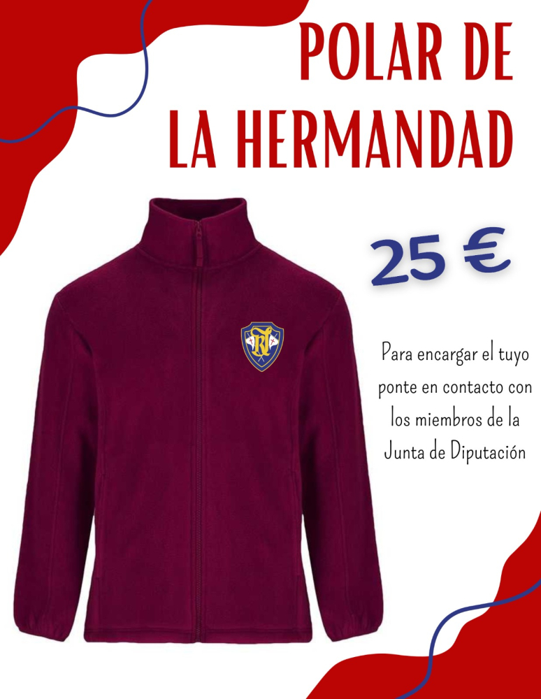 YA PUEDES ADQUIRIR EL POLAR DE LA HERMANDAD