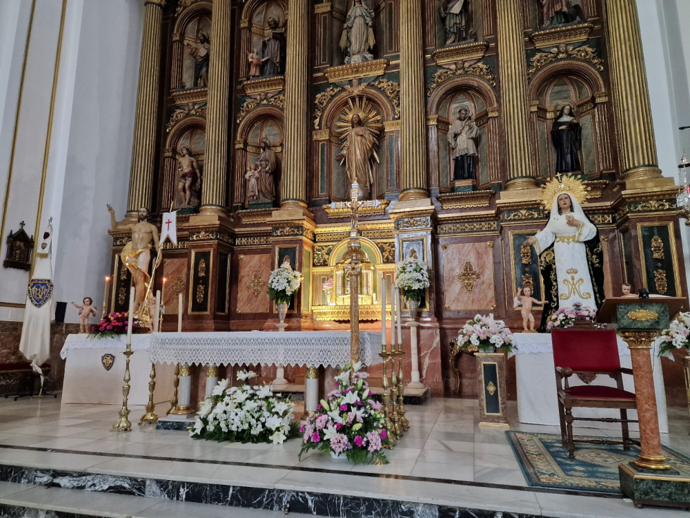 CELEBRAMOS NUESTROS SOLEMNES CULTOS RELIGIOSOS