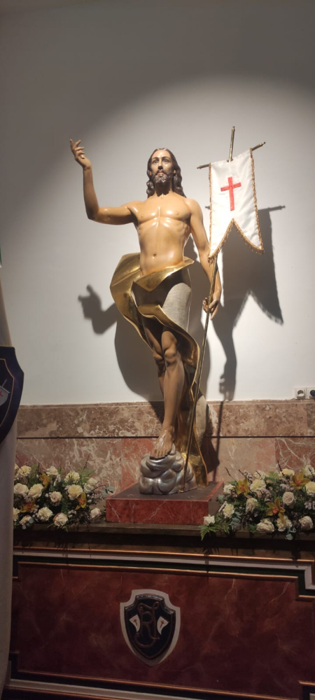 INICIADO EL PROCESO DE RESTAURACIÓN DE MARÍA SANTÍSIMA DEL AMPARO