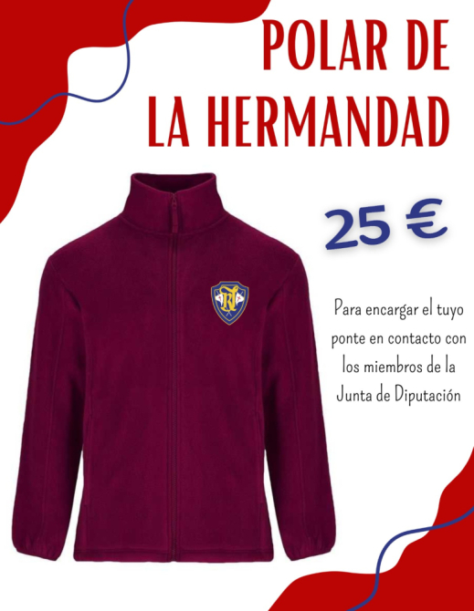 YA PUEDES ADQUIRIR EL POLAR DE LA HERMANDAD