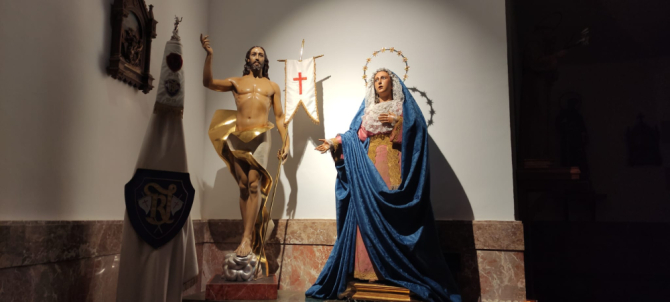 MAR�A SANT�SIMA DEL AMPARO, VESTIDA PARA EL ADVIENTO Y LA NAVIDAD 2025