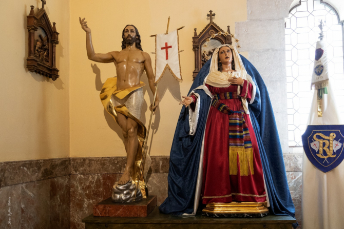 Mar�a Sant�sima del Amparo, vestida de hebrea para la Cuaresma 2021