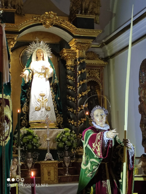 GALERIA FOTOGR�FICA ACTO VENERACI�N A MAR�A SANT�SIMA DEL AMPARO Y SAN JUAN AP�STOL EVANGELISTA