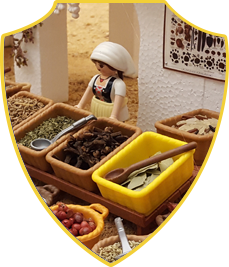 Botón Belén de Playmobil